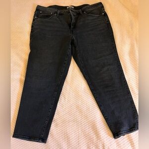Madewell Perfect Vintage 22W black wash jeans